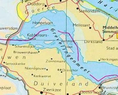 kaart-zeekand
